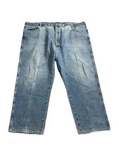 Vintage Wrangler Rugged Wear Mens Work Jeans W48 L34 (tag) 30 (fits) Fast Ship