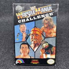 WWF WrestleMania Challenge (NES) - Authentic CIB Great Condition