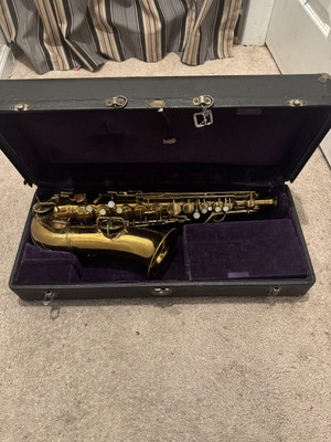 Circa Late 1920s Conn Alto Saxophone 