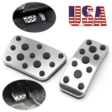 2x Car Anti-slip Foot Gas Brake Pedal Pads Cover For Toyota Auris Rav4 2012-18 2x Car Anti-slip Foot Gas Brake Pedal Pads Cover For Toyota Auris Rav4 2012-18