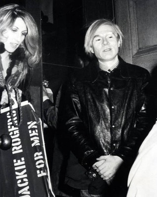 Baby Jane Holzer and Andy Warhol 1960s Historic Old Photo
