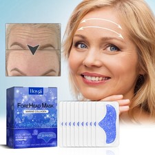 Anti-Wrinkle Forehead Patches, Collagen  Hyaluronic Acid for Frown Lines