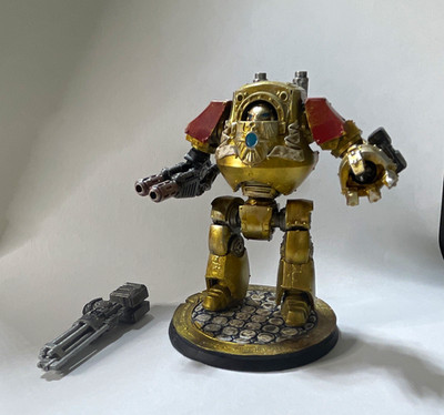 Warhammer 40K Adeptus Custodes Venerable Contemptor Dreadnought