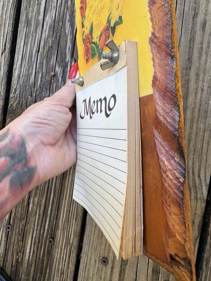 Vintage 1987 Mother Poem Memo Board By Wintermute Industries - Image 4 of 4