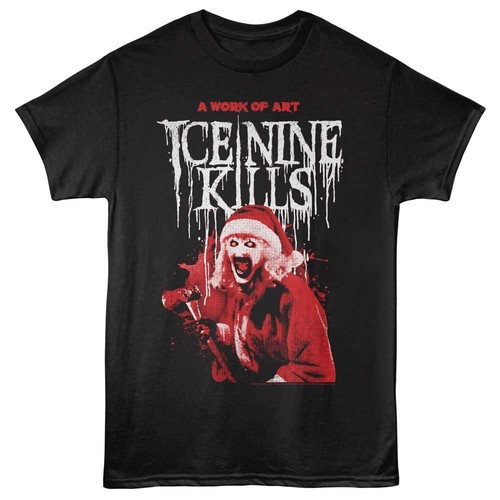 New ICE NINE KILLS T-Shirt CHRISTMAS AXE Gift family