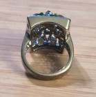 Vintage Rhinestone Statement Ring — photo 2