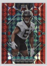 2023 Panini Mosaic Rookies Red Mosaic Prizm Ventrell Miller #374 0q0m