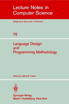 J. M. Tobias | Language Design and Programming Methodology | Taschenbuch (1980)