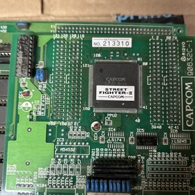 Original Not Working Street Fighter 2 Capcom ARCADE Video GAME PCB BOARD Onba-1