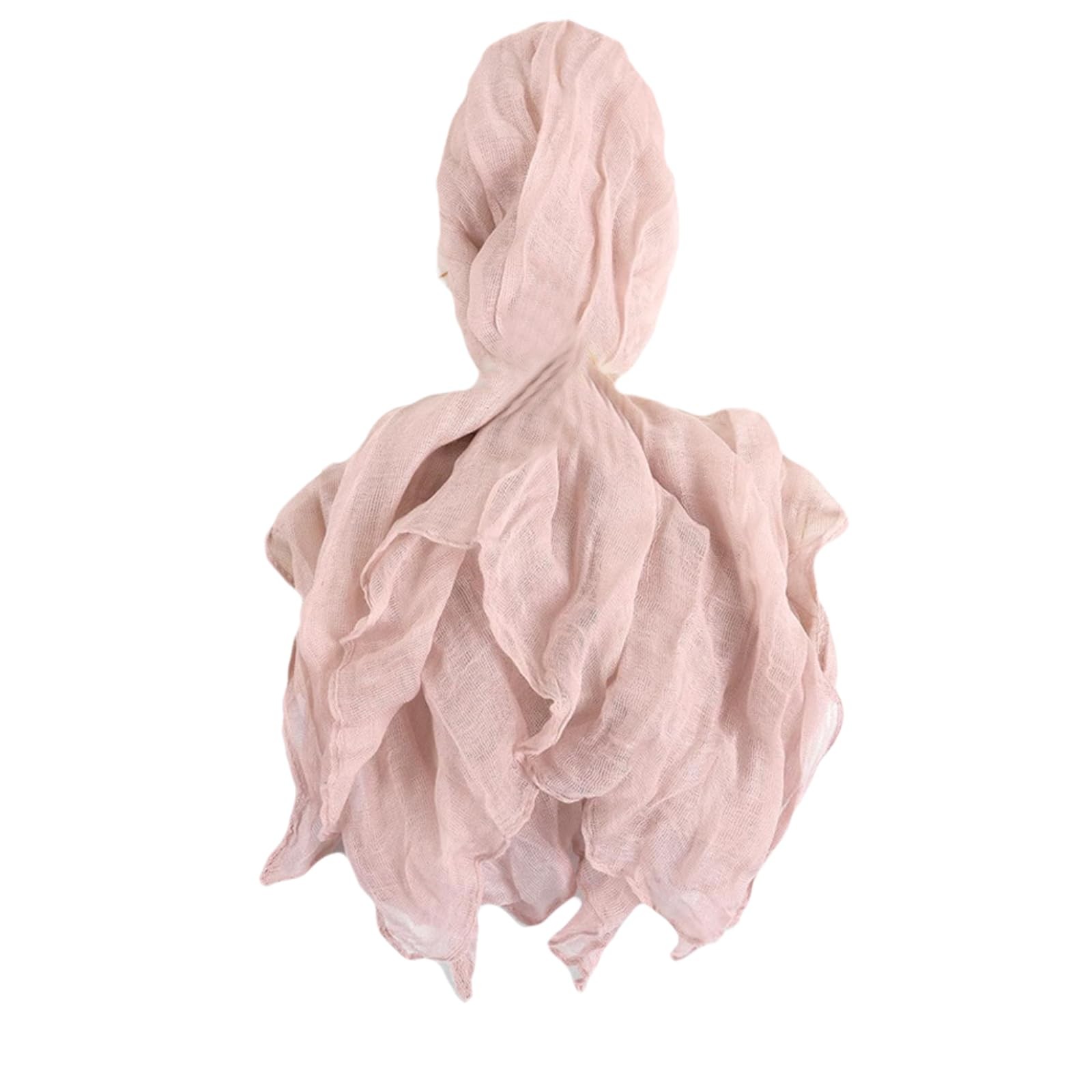 Serviette en gaze de coton vert sauge pour décoration de table bohème chic
