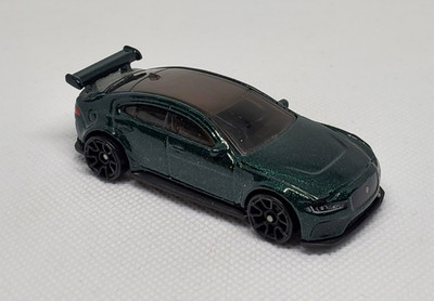 Hot Wheels Green Jaguar XE SV Project 8  Loose 1:64
