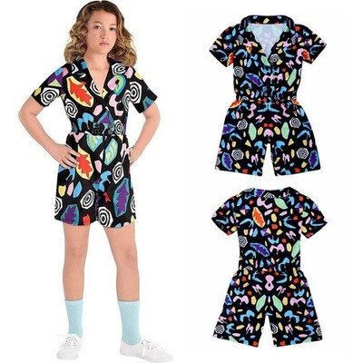 Halloween Elf Cosplay Kostüm Mädchen Stranger Things 3 Kostüm Overall Outfit