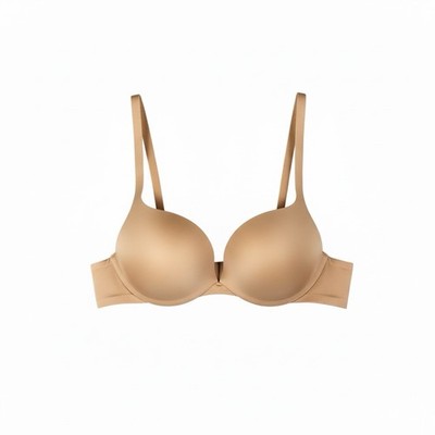Women s Skims Wireless Form Super Push Up Bra Clay Color Size 32B