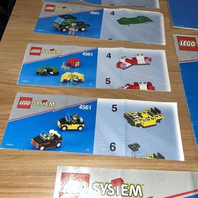 WORKING Vintage Lego System 9V Railway Express Train Set 4561
