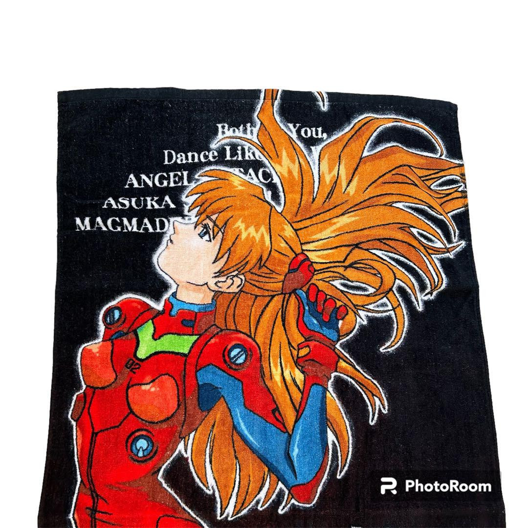 希少 90s EVANGELION ASUKA&REI body towel Rare 1990S