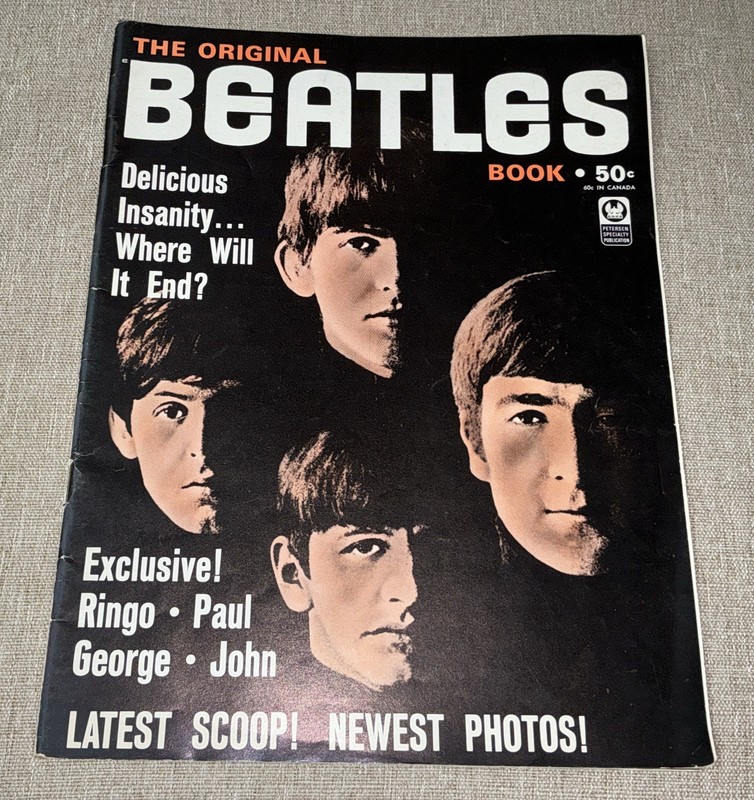 "The Original Beatles" Book Magazine 1964
