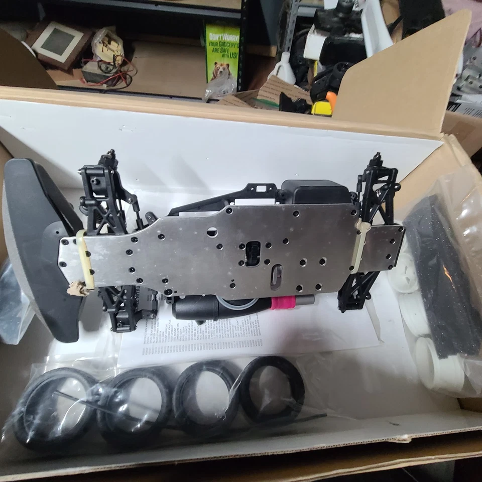  Vintage Nitro  Mugen Seiki Msx3 touring car  HPI RS4 3 EVO PARTS CAR  - Image 2 of 3