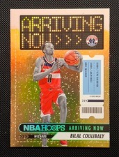 2023-24 Panini NBA Hoops - Arriving Now Bilal Coulibaly #18 Holo Foil (RC)