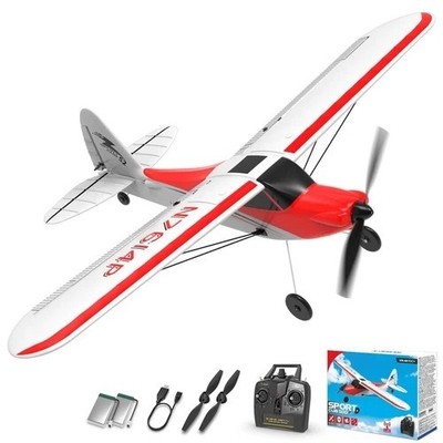 US Volantex Sport Cub RC Airplane 2.4G 4CH Remote 6Axis Gyro Stunt RTF Aerobatic