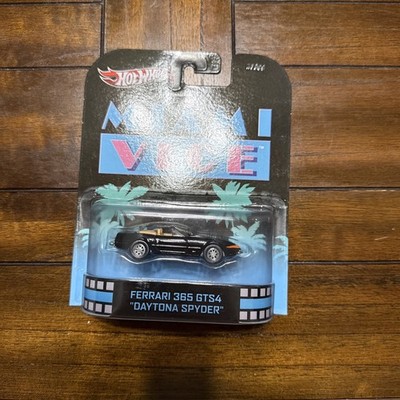 Hot Wheels Retro Entertaiment Miami Vice Ferrari 365 GTS4 Daytona Spyder E25