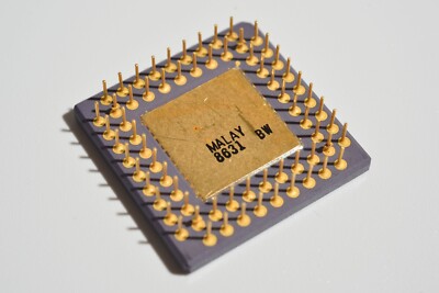 Amd Intel Pga Processors Intel AMD AM286 A80286-8 8MHz 68-pin