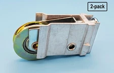 *2 Pack* Sliding Glass Patio Door Roller 1-1/2" Steel Wheel ~ Prime-Line D1960