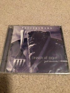 Pottery Barn Dinner At Eight Cd New Just Desserts Nat King Cole