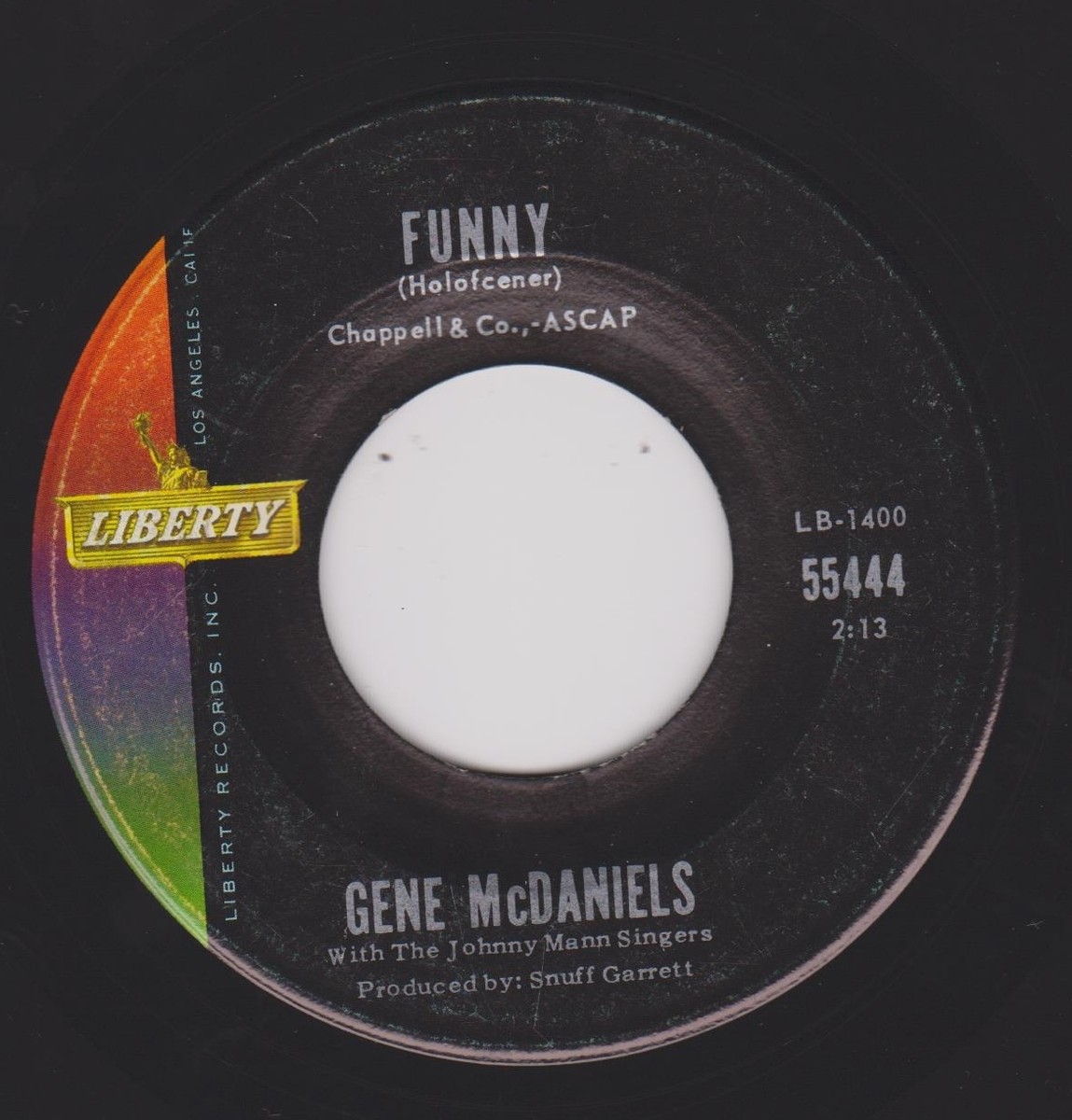 GENE McDANIELS {60's Pop Soul 45} Funny / Chapel Of Tears | eBay