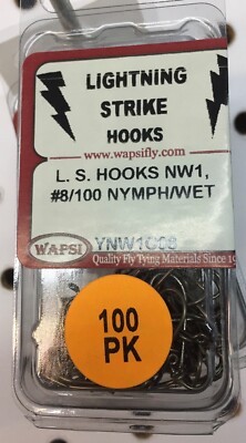 Lightning Strike NW1 Nymph/Wet 100 count package Down Eye