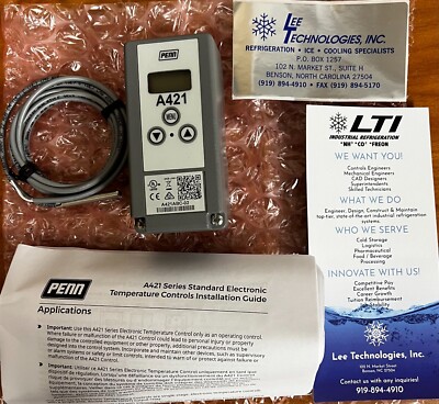 PENN Refrigeration A421ABC-02C TEMP CONTROL | eBay