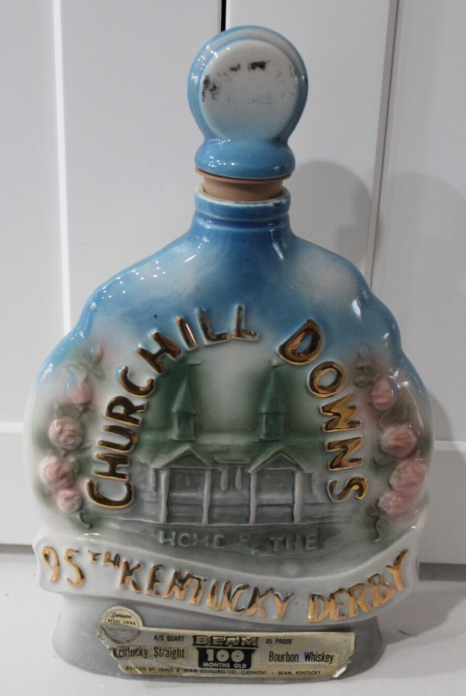 1969 Churchill Downs 95th "Run for the Roses" Kentucky Derby Jim Beam