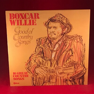 BOXCAR WILLIE Good Ol' Country Songs 1982 UK Vinyl  LP k-tel record B