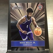 2022 Wild Card Allumination MIKE MILES JR RC #ABC-62 TCU Horned Frogs ROOKIE 