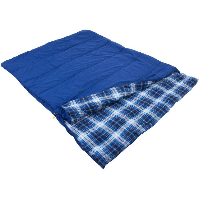 Regatta Bienna Double Soft Cotton Lined Rectangular Sleeping Bag for