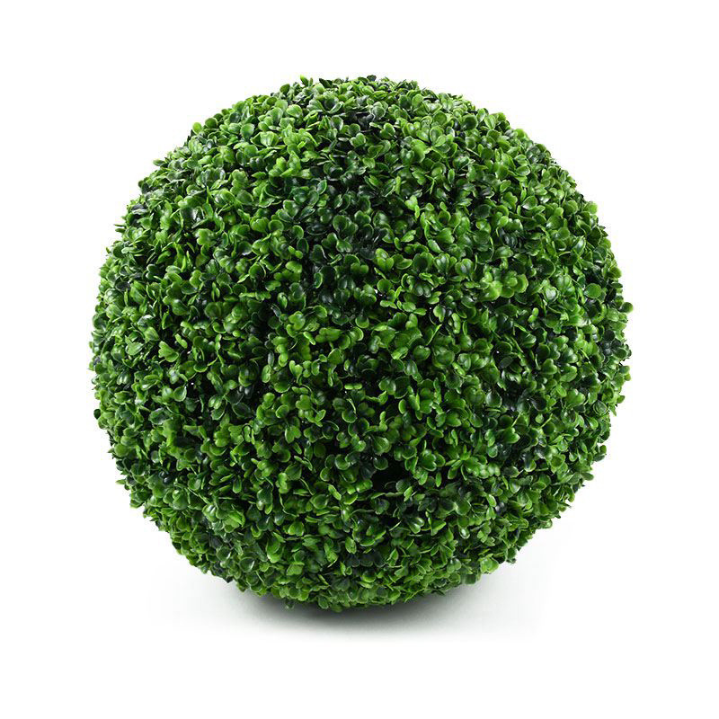 XL 28cm Artificial Buxus Grass Basket Balls Topiary Boxwood Globe Chain