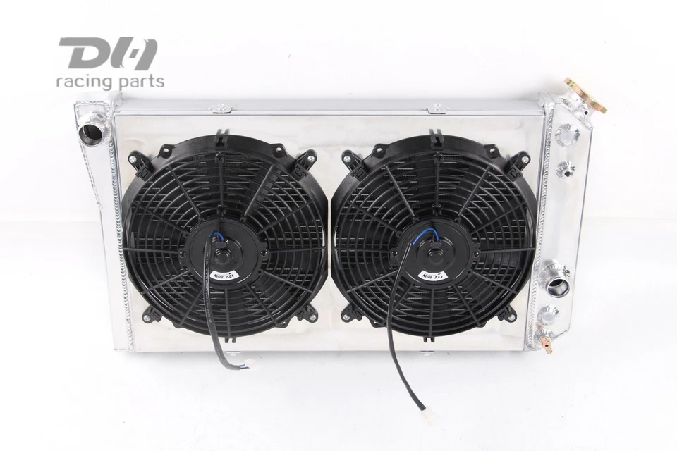 Ventilador de cubierta de radiador AT para Chevrolet S10 S-10 Blazer V8 1982-02 conversión 3 filas Foto 4 de 4