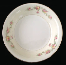 Homer Laughlin Co China Sears Roebuck Kwaker Roses DARCY SOUP BOWL