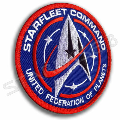 STARFLEET COMMAND UFP PREMIUM AUFNÄHER PATCH - STRANGE NEW WORLDS - DISCOVERY