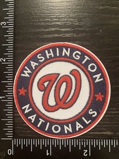 WASHINGTON NATIONALS MLB BASEBALL IRON ON PATCHES