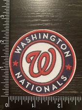 WASHINGTON NATIONALS MLB BASEBALL IRON ON PATCHES