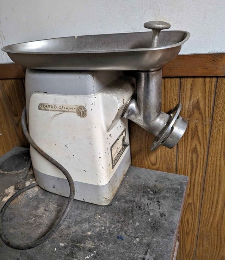VINTAGE Toledo Meat Grinder 5120 1/2 HP Motor eBay