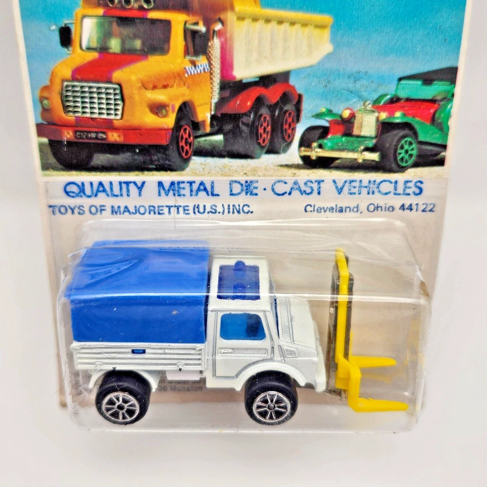 Vintage Majorette | Unimog Air France Transpalette | Early No Decal | RARE - Image 3 of 4