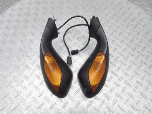 2008 06-08 Aprilia RSV1000R Left Right Side Mirror Front Turn Signal Assembly