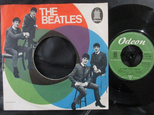 THE BEATLES A Hard Day's Night / 2-track SP Germany 1964 ELECTROLA ODEON 0 22760 - Bild 1 von 2