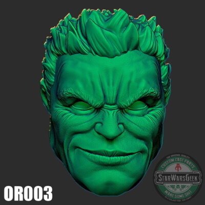 Incredible Hulk custom head for 4" 6" 7" 12" Marvel action figures | eBay