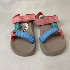 Coolway Womens Size 6 Flat Strap Sandal Colorful New Without Box