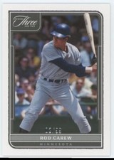 2022 Panini Three and Two Rod Carew 02/99 Baseball Card #45