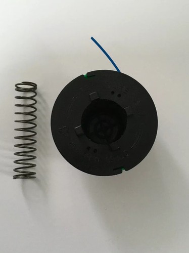 Spool Line & Spring Fits QUALCAST Strimmer Trimmer GGT250 GT23 GGT2501 FAST POST - Picture 2 of 3