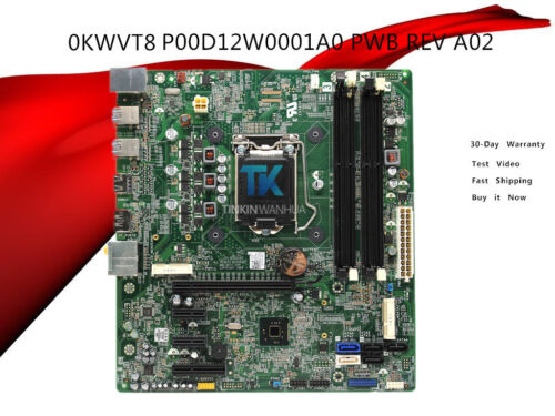 Motherboard for Dell XPS 8700 Intel Desktop LGA1150 DZ87M01 0KWVT8 Tested - Afbeelding 1 van 6