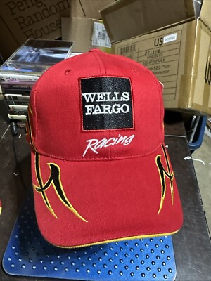 NWT NASCAR WELLS FARGO RACING, Kyle Petty #45 Strapback Cap by CFS